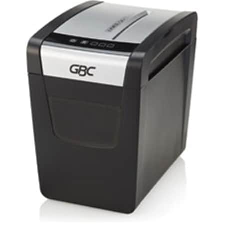 Plugit 6 gal P-4 Level Super Cross-Cut Shredder, Black & Chrome PL3742791